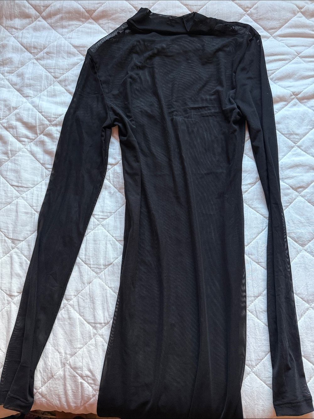 Forever 21 Black Long-Sleeve Maxi Dress